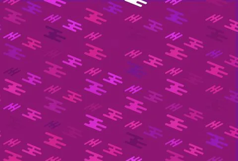 Light Pink vector layout with flat lines. Illustrazione stock