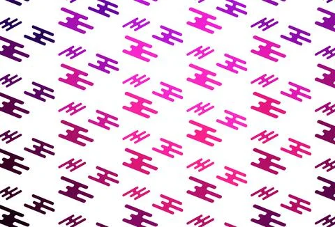 Light Pink vector layout with flat lines. Stock Illustration