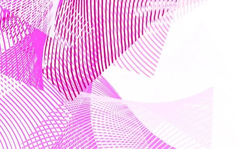 Light Pink vector layout with flat lines. Stock Illustration