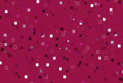 Light Pink vector layout with rectangles, squares. Illustrazione stock