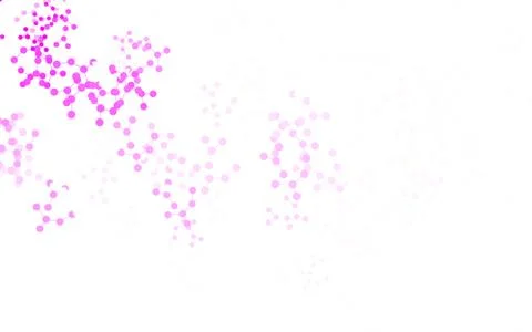 Light Pink vector pattern with artificial intelligence network. イラスト素材
