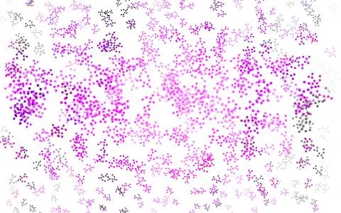 Light Pink vector pattern with artificial intelligence network. Stock Illustration