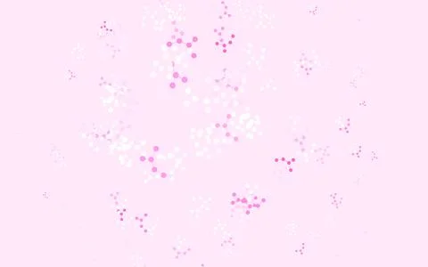 Light Pink vector pattern with artificial intelligence network. 스톡 일러스트