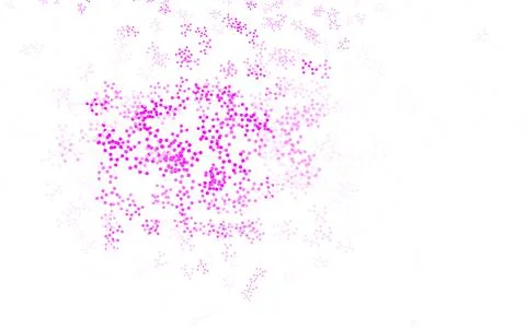 Light Pink vector pattern with artificial intelligence network. 스톡 일러스트