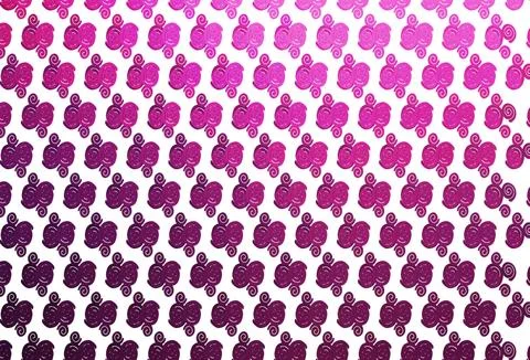 Light Pink vector pattern with bubble shapes. Stock Illustration