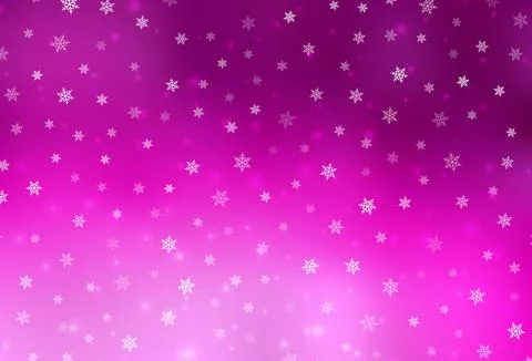 Light Pink vector pattern in Christmas style. Stock Illustration