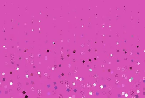 Light Pink vector pattern with crystals, rectangles. Illustrazione stock