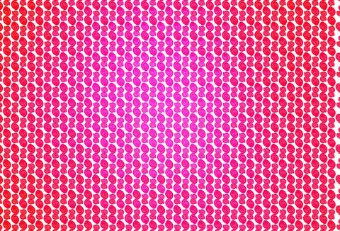 Light Pink vector pattern with lamp shapes. Illustrazione stock