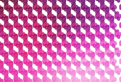 Light Pink vector pattern with liquid shapes. Stockillustratie