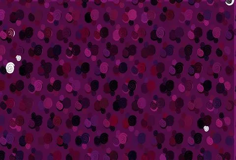 Light Pink vector pattern with liquid shapes. イラスト素材