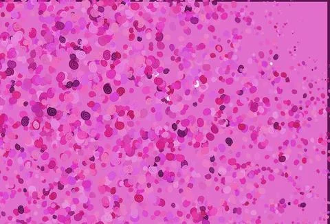 Light Pink vector pattern with liquid shapes. Stock Illustration