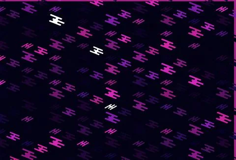 Light Pink vector pattern with narrow lines. Stock Illustration