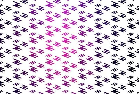 Light Pink vector pattern with narrow lines. Stock Illustration