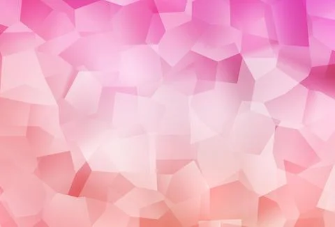 Light Pink vector pattern with random forms. Illustrazione stock