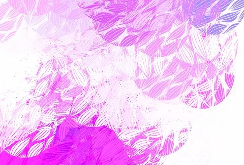 Light Pink vector pattern with random forms. Stock Illustration