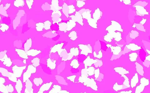 Light Pink vector pattern with random forms. Stock Illustration