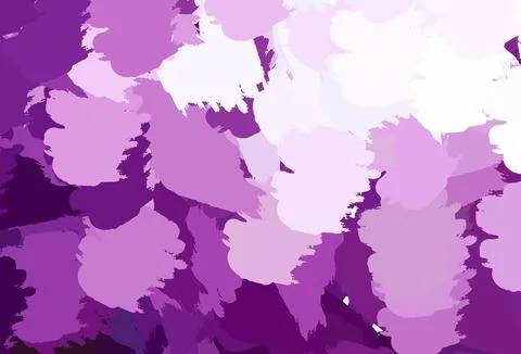Light Pink vector pattern with random forms. Illustrazione stock