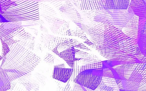 Light Pink vector pattern with random forms. Illustrazione stock
