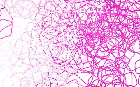 Light Pink vector pattern with random forms. Stock Illustration