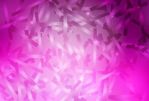 Light Pink vector pattern with sharp lines. Stock Illustration