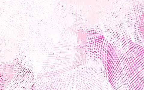 Light Pink vector pattern with sharp lines. Stock Illustration