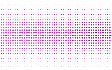 Light Pink vector pattern with spheres. Illustrazione stock