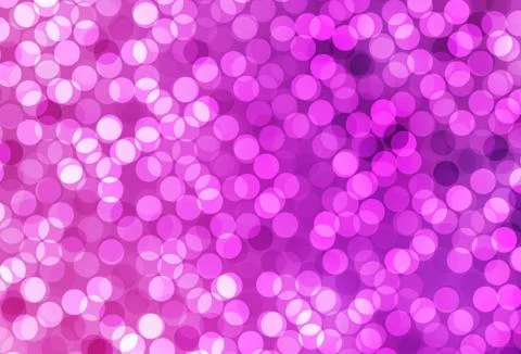 Light Pink vector pattern with spheres. Stock Illustration