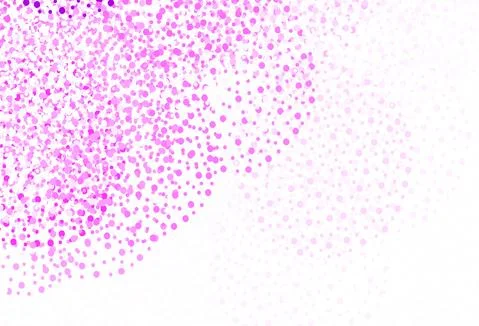 Light Pink vector pattern with spheres. Stock Illustration