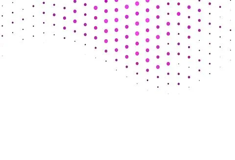 Light Pink vector pattern with spheres. Stock Illustration