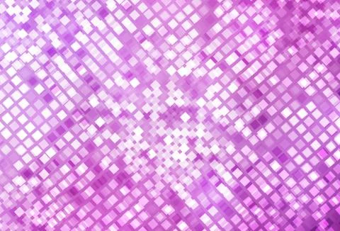 Light Pink vector pattern in square style. Illustrazione stock