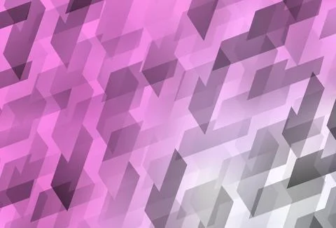 Light Pink vector pattern in square style. Illustrazione stock