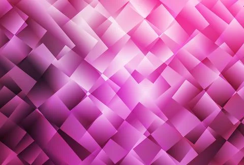 Light Pink vector pattern in square style. Stock Illustration