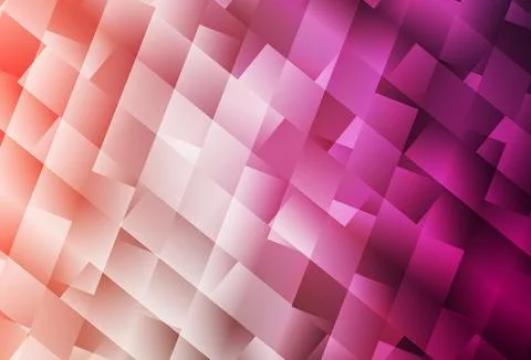 Light Pink vector pattern in square style. Stock Illustration
