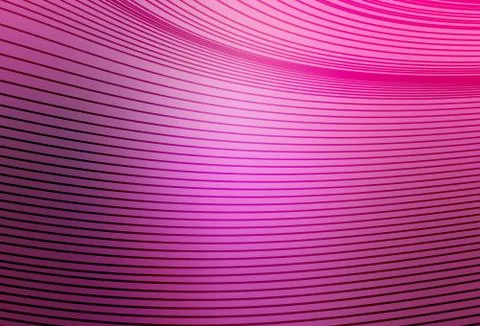 Light Pink vector pattern with wry lines. Stock Illustration