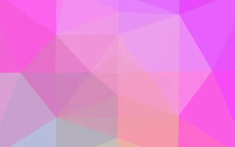 Light Pink vector polygon abstract backdrop. イラスト素材