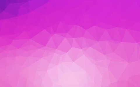 Light Pink vector polygonal pattern. イラスト素材