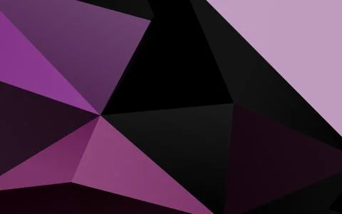 Light Pink vector polygonal pattern. イラスト素材