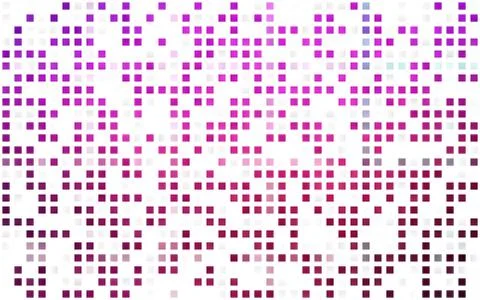 Light Pink vector seamless pattern in square style. Stock Illustration