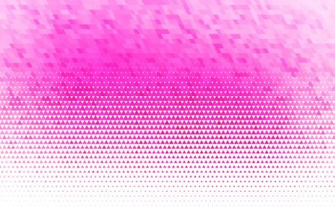 Light Pink vector seamless texture in triangular style. 스톡 일러스트