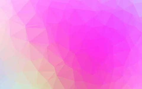 Light Pink vector shining triangular pattern. Stock Illustration