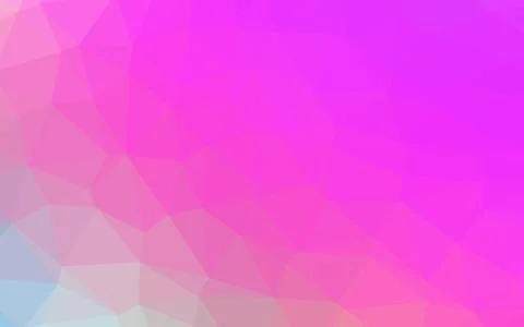 Light Pink vector shining triangular pattern. Stock Illustration