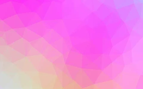 Light Pink vector shining triangular template. Illustrazione stock