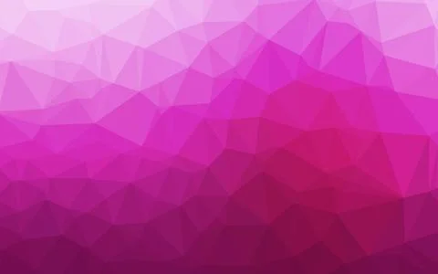 Light Pink vector shining triangular pattern. Stock Illustration