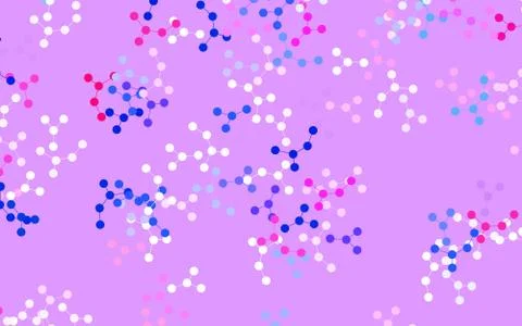 Light Pink vector template with artificial intelligence structure. Illustrazione stock