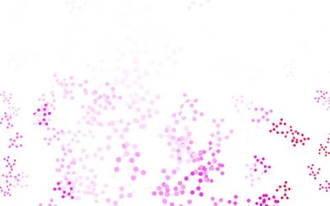 Light Pink vector template with artificial intelligence structure. Stock Illustration