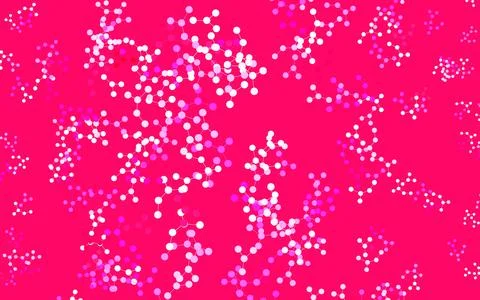 Light Pink vector template with artificial intelligence structure. 库存插图
