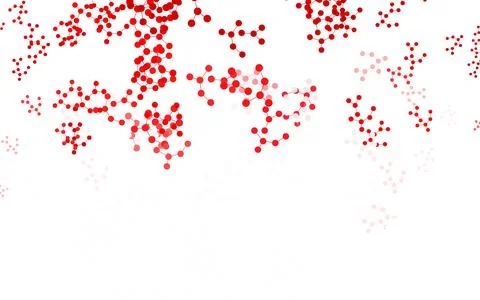 Light Pink vector template with artificial intelligence structure. Stock Illustration