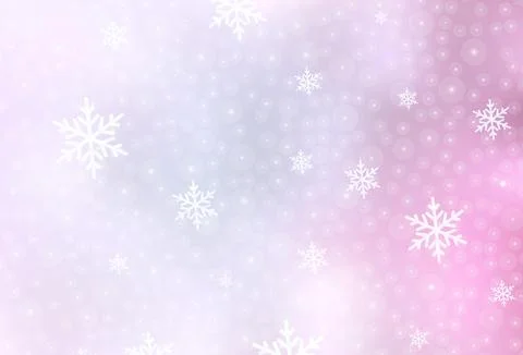 Light Pink vector template in carnival style. Stock Illustration