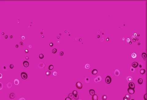 Light Pink vector template with circles. Stock Illustration