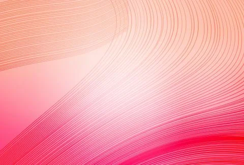 Light Pink vector template with wry lines. Stock Illustration